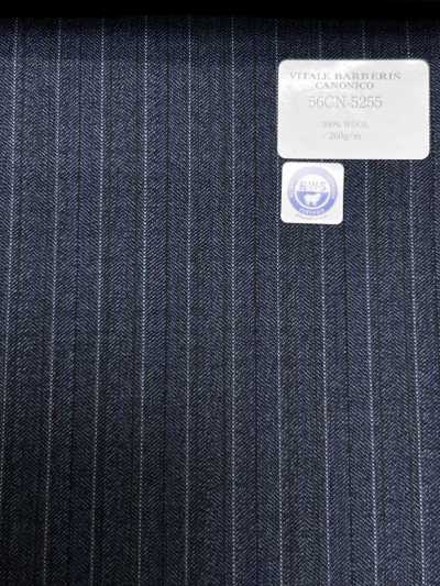 56CN5255 CANONICO RWS 21 PRUNELLE Navy Blue Stripe