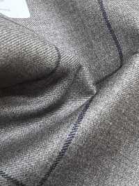 56CN5258 CANONICO (Canonico) PERENNIAL-CLASSICS Brown/Navy Blue Windowpane[Textile] CANONICO Additional Images