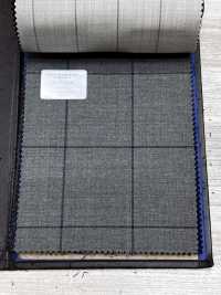 56CN5258 CANONICO (Canonico) PERENNIAL-CLASSICS Brown/Navy Blue Windowpane[Textile] CANONICO Additional Images
