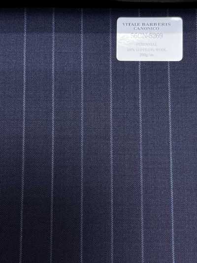 56CN5269 CANONICO PERENNIAL-CLASSICS Dark Navy Stripe