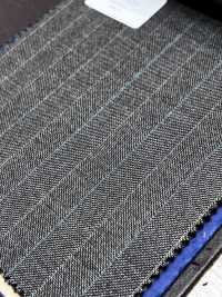56CN5281 CANONICO TRADITIONAL WORSTED 21 Brown/Sax Stripe[Textile] CANONICO Additional Images