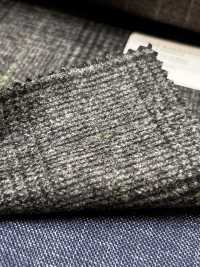 56CN5282 CANONICO ORIGINAL WOOLLEN FLANNEL Gray/Green Glen Check[Textile] CANONICO Additional Images