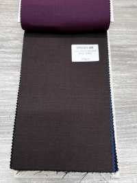 SR6501-BR Standard Japanese-made Premium Super120's Single-thread Stretch Solaro Brown No Pattern Iridescent[Textile] HOSOI SYOJI Additional Images