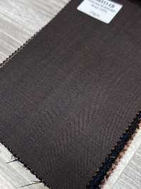 SR6511-CB Standard Japanese-made Premium Super 120's Single Yarn Stretch Solaro Charcoal Brown Corduroy No Pat[Textile] HOSOI SYOJI Additional Images