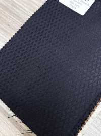 SK6511-NV Made In Japan Silk Wool Stretch Navy Blue Diamond Pattern[Textile] HOSOI SYOJI Additional Images