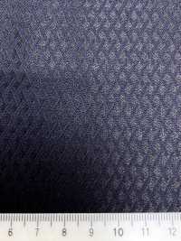 SK6511-NV Made In Japan Silk Wool Stretch Navy Blue Diamond Pattern[Textile] HOSOI SYOJI Additional Images