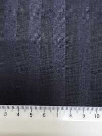 SK6512-NV Japanese-made Silk Wool Stretch Navy Blue Stripe[Textile] HOSOI SYOJI Additional Images