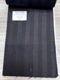 SK6512-BR Japanese-made Silk Wool Stretch Brown Stripe[Textile] HOSOI SYOJI Additional Images