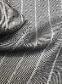 SK6521-GY Made In Japan Silk Wool Stretch Gray Stripe[Textile] HOSOI SYOJI Additional Images