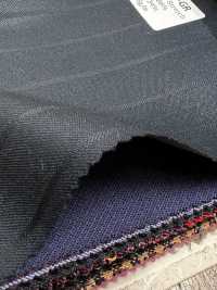 SK6521-GR Made In Japan Silk Wool Stretch Green Stripe[Textile] HOSOI SYOJI Additional Images