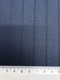SK6521-GR Made In Japan Silk Wool Stretch Green Stripe[Textile] HOSOI SYOJI Additional Images