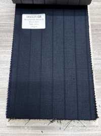 SK6521-GR Made In Japan Silk Wool Stretch Green Stripe[Textile] HOSOI SYOJI Additional Images