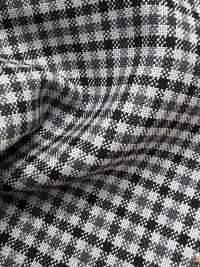 MH6511-LG Standard Made In Japan Wool Mohair Worsted (Tonic Style) Light Gray Check[Textile] HOSOI SYOJI Additional Images