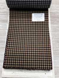 MH6511-CB Standard Japanese-made Wool Mohair Worsted (Tonic Style) Camel Brown Check[Textile] HOSOI SYOJI Additional Images