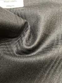 PR6531-CG Standard Domestic Premium Super120's Single-Yarn Stretch Stripe Charcoal Corduroy Gray[Textile] HOSOI SYOJI Additional Images