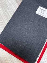 3ML4471 26AW MIYUKI ESSENTIALS STRETCH TWILL Charcoal Gray Solid[Textile] Miyuki Woolen Mills Additional Images