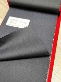 3ML4515 26AW MIYUKI Textile ESSENTIALS Stretch Twill Navy Stripe Miyuki Woolen Mills Additional Images