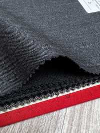 4MG4572 26AW MARUNOUCHI Twill Medium Gray Stripe[Textile] Miyuki Woolen Mills Additional Images