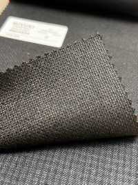 4MG4594 26AW MARUNOUCHI Twill Dark Brown Solid[Textile] Miyuki Woolen Mills Additional Images