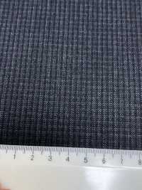 4MG4616 26AW MARUNOUCHI Twill Charcoal Gray Check[Textile] Miyuki Woolen Mills Additional Images