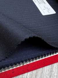 4ML4412 26AW THE CITY Twill Navy Stripe[Textile] Miyuki Woolen Mills Additional Images