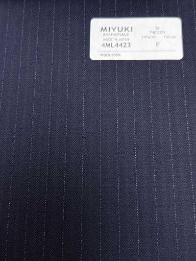 26AW THE CITY Twill Navy Stripe