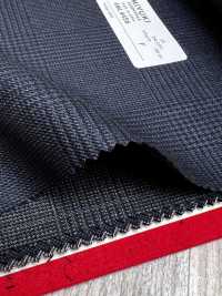 4ML4456 26AW THE CITY Twill Navy Check[Textile] Miyuki Woolen Mills Additional Images