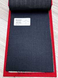 4ML4456 26AW THE CITY Twill Navy Check[Textile] Miyuki Woolen Mills Additional Images