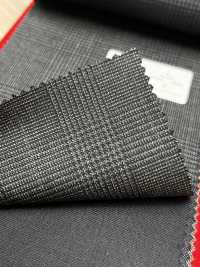4ML4460 26AW THE CITY Twill Charcoal Heaven Gray Check[Textile] Miyuki Woolen Mills Additional Images