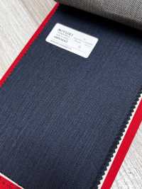 4MR4660 26AW Super100's × CASHIMERE Navy Stripe[Textile] Miyuki Woolen Mills Additional Images