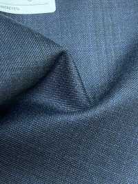 4MR4704 26AW Super100's × Cashmere Navy Check[Textile] Miyuki Woolen Mills Additional Images