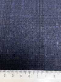 4MR4704 26AW Super100's × Cashmere Navy Check[Textile] Miyuki Woolen Mills Additional Images