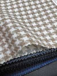 AR6540 ARISTON Super130's Beige Houndstooth[Fabric] HOSOI SYOJI Additional Images