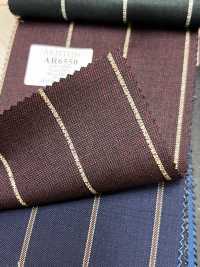 AR6550 ARISTON Super130's Brown X White Stripe[Fabric] HOSOI SYOJI Additional Images