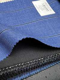 AR6552 ARISTON Super130's Blue X Navy Blue Stripe[Fabric] HOSOI SYOJI Additional Images