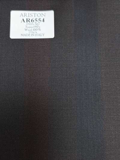 AR6554 ARISTON Super140's Brown Stripe