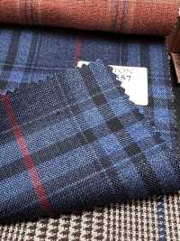 AR6557 ARISTON Super130's Navy Blue Check[Fabric] HOSOI SYOJI Additional Images