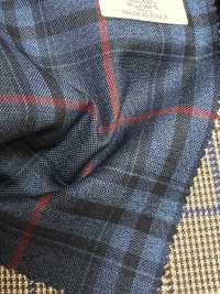 AR6557 ARISTON Super130's Navy Blue Check[Fabric] HOSOI SYOJI Additional Images