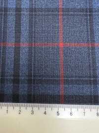 AR6557 ARISTON Super130's Navy Blue Check[Fabric] HOSOI SYOJI Additional Images
