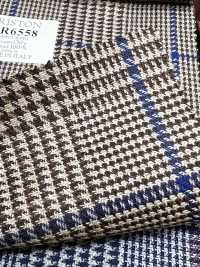 AR6558 ARISTON Super130's Brown Glen Check[Fabric] HOSOI SYOJI Additional Images