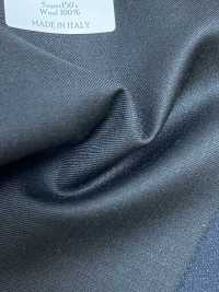 LP6579 Loro Piana Super150's Black No Pattern[Fabric] HOSOI SYOJI Additional Images