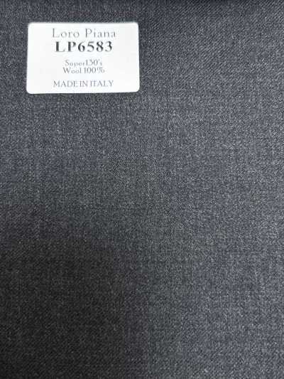 LP6583 Loro Piana Super130's Gray No Pattern