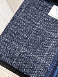 LP6592 Loro Piana Navy Blue Check[Fabric] HOSOI SYOJI Additional Images