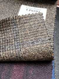 LP6594 Loro Piana Brown Check[Fabric] HOSOI SYOJI Additional Images