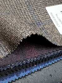 LP6594 Loro Piana Brown Check[Fabric] HOSOI SYOJI Additional Images