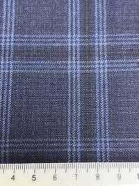 LP6597 Loro Piana Navy Blue Check[Fabric] HOSOI SYOJI Additional Images