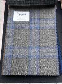 LP6599 Loro Piana Brown X Blue Check[Fabric] HOSOI SYOJI Additional Images