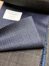 LP6603 Loro Piana Super150's Navy Blue Check[Fabric] HOSOI SYOJI Additional Images