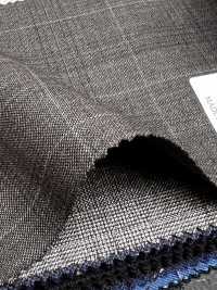 LP6604 Loro Piana Super150's Brown Check[Fabric] HOSOI SYOJI Additional Images