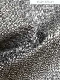 LP6608 Loro Piana Super130's Brown Stripe[Fabric] HOSOI SYOJI Additional Images